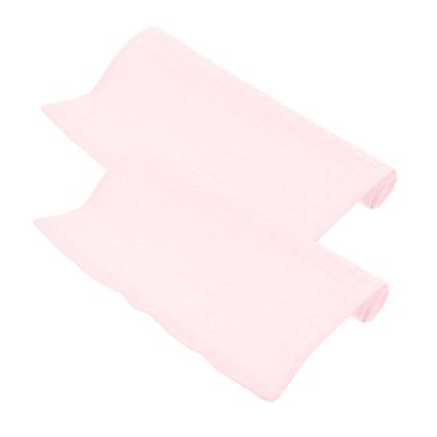 Anneome 2pcs Soft Cotton Muslin Washcloths Absorbent Face and Hand Towels for for Newborns and Toddlers Lightweight Skin-Friendly