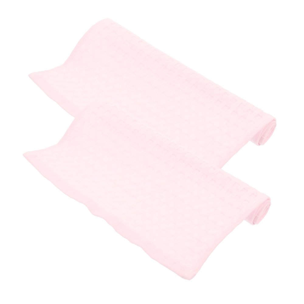 Anneome 2pcs Soft Cotton Muslin Washcloths Absorbent Face and Hand Towels for for Newborns and Toddlers Lightweight Skin-Friendly