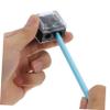 LALADEFIEE 1pc Eyebrow Pen Sharpener Lip Liner Pencil Sharpener Double Hole Eyebrow view 4