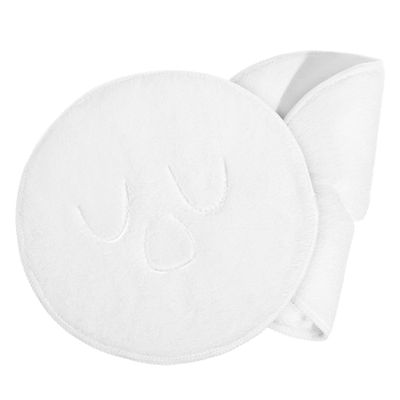 WOONEKY 2pcs Hot Cold Compress Face Towel Beauty Face Towel for Women Salon Facial Reusable Moisturizing Mask