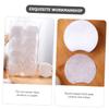 IWOWHERO Skin-Friendly Semicircular Makeup Remover Pads 1200pcs Disposable Facial Pads Women Makeup Wet Dry Use view 3