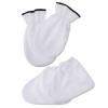 FOMIYES 4pcs Paraffin Wax Mitts Booties Dead Skin Remover for Feet Hand Foot Care Gloves Heat Therapy Spa Mitts view 1