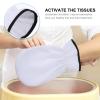 FOMIYES 4pcs Paraffin Wax Mitts Booties Dead Skin Remover for Feet Hand Foot Care Gloves Heat Therapy Spa Mitts view 3