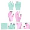 Beatifufu 2pairs Moisturizing Gel Gloves for Hand Care of Touchscreen Spa Mittens for Men and Women Infused for Soft for Home Use and Relaxation view 3