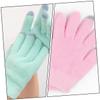 Beatifufu 2pairs Moisturizing Gel Gloves for Hand Care of Touchscreen Spa Mittens for Men and Women Infused for Soft for Home Use and Relaxation view 4