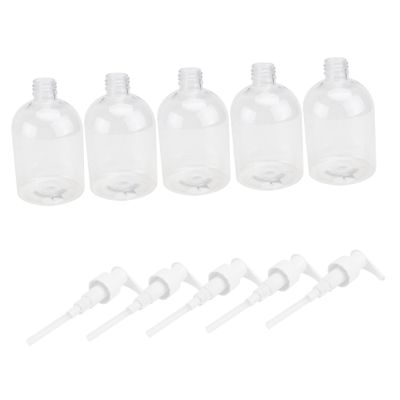 SKISUNO 5pcs Eco-Friendly Travel Bottles Dispenser Lotion Containers Shampoo Bottles Random Color