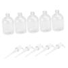 SKISUNO 5pcs Eco-Friendly Travel Bottles Dispenser Lotion Containers Shampoo Bottles Random Color view 1