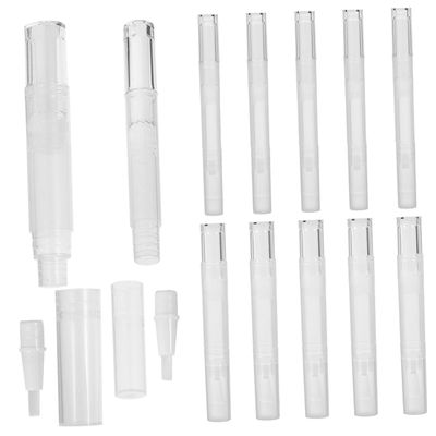12 Pack Nail Oil Pen Empty Refillable PP Containers 3ml 5ml
