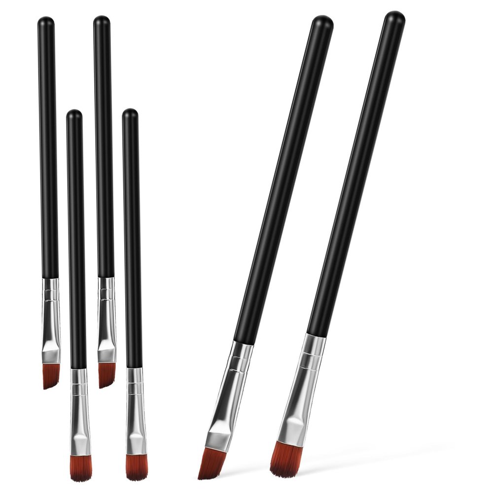 Didiseaon Eyebrow Brush Kit Set 6 Pcs Multifunctional Makeup Brushes for Brow Shaping Eyeliner Eyebrow Powder Mascara for Women Travel Size