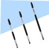 FRCOLOR 3pcs Professional Eyebrow Brush Set Blending Brush for Makeup Eyelash Comb for Women Grooming Tools view 3