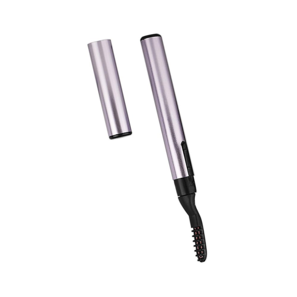 BIUDECO 1pc Heated Mascara Lash Curler Electric Eyelash Curler Comb Eyelashes for Women Portable