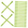 LALADEFIEE 50pcs Hair Curling Strips Hot Cold Perm Bar Hairdressing Tools Curlers Spoolies Hair Curlers Random Color view 1
