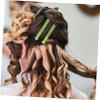 LALADEFIEE 50pcs Hair Curling Strips Hot Cold Perm Bar Hairdressing Tools Curlers Spoolies Hair Curlers Random Color view 3