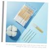 FOMIYES 60pcs Ear Cleaning Cotton Swabs Disposable Cleaning Cotton Sticks Makeup view 2