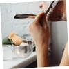 Beatifufu Men's Shaving Brush Set Foaming Bowl Stand Barber Grade Shaving Tool for Men view 3