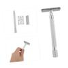Ipetboom Safety Shaving Tool for Men Women Ergonomic Grip Smooth Safe Shave Reusable Design for view 3