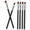 SKISUNO 6pcs Eyebrow Brush Angled Flat Eyebrow Tools for Precise Makeup Application for Travel and Everyday Use for Makeup view 1
