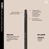 Morphe Vegan Eye Detail Brush Trio - Vegan Makeup Brushes for Powder & Cream Formulas - Cutting-Edge Synthetic Bristles - Includes V301, V303, V305 (3 Count) view 2