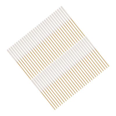 NULYLU 60pcs Disposible Makeup Cotton Swabs for Face Eyebrow Earring Cleaning Beauty Shop Home Use