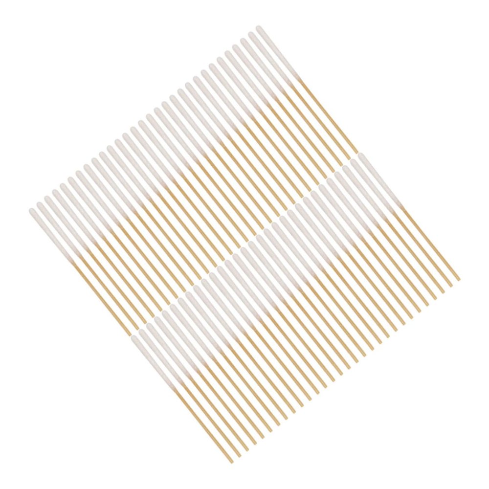 NULYLU 60pcs Disposible Makeup Cotton Swabs for Face Eyebrow Earring Cleaning Beauty Shop Home Use