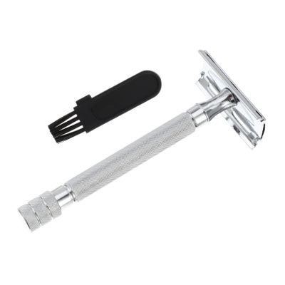 Healeved Double Safety Shaving Tool Facial for Smooth Shaving Safe for Skin Travel-friendly Design Resistant Includes Brush