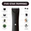 MERIDIAN Slimmer Trimmer  Electric Razor for Women, Bikini Line & Pubic Hair Trimmer, Rechargeable & Waterproof, Painless, Flawless Shave for Sensitive Skin, Gentle, Quiet & Travel-Friendly, Onyx view 2