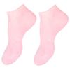 MERRYHAPY 1pair Exfoliating Moisturizing Foot Socks for Cracked Heels Sebs Dry Socks Softening Hydrating Treatment for Rough Skin Pink view 1