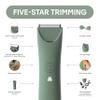 MERIDIAN Slimmer Trimmer  Electric Razor for Women, Bikini Line & Pubic Hair Trimmer, Rechargeable & Waterproof, Painless, Flawless Shave for Sensitive Skin, Gentle, Quiet & Travel-Friendly, Sage view 2