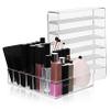 Alipis 2pcs Acrylic Makeup Storage Case Compartment Palette Holder Eyeshadow Organizer Organizers Vanity view 1