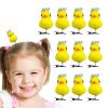 10Pcs Duck Hair Clips - Yellow Duck Hairpin Cartoon Animal Clips | Yellow Duck Hairpin | Plush Hair Clips Duck Hair Pins | Yellow Duck Design Plush Hairpin Collection for Kids, Women, Girls view 1