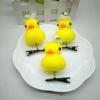 10Pcs Duck Hair Clips - Yellow Duck Hairpin Cartoon Animal Clips | Yellow Duck Hairpin | Plush Hair Clips Duck Hair Pins | Yellow Duck Design Plush Hairpin Collection for Kids, Women, Girls view 2