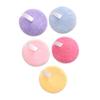 IWOWHERO 5pcs Compact Powder Puff Makeup Accessory Women Face Washing Puff Cotton Rounds view 1