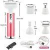 Hair Remover for Women,Painless Electric Shaver USB Rechargeable,Eyebrow Nose Trimmer,Body Waterproof Bikini Facial Hair Removal for Women (Pink) view 2