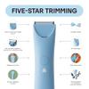 MERIDIAN Slimmer Trimmer  Electric Bikini Line & Pubic Hair Trimmer for Women, Body Hair Groomer for Intimate Areas, Legs & Underarms, Waterproof & Rechargeable, Sky view 2