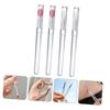 FRCOLOR Skin-friendly Silicone Eyeshadow Applicators Reusable Lip Brushes for Lipstick Cream Makeup view 4