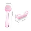 FOMIYES 1set Nail Brush Cleaning Kit Soft Scrubbing Tools for Manicure Pedicure Dust Removal Random Colors Essential Nail Care Accessories view 2