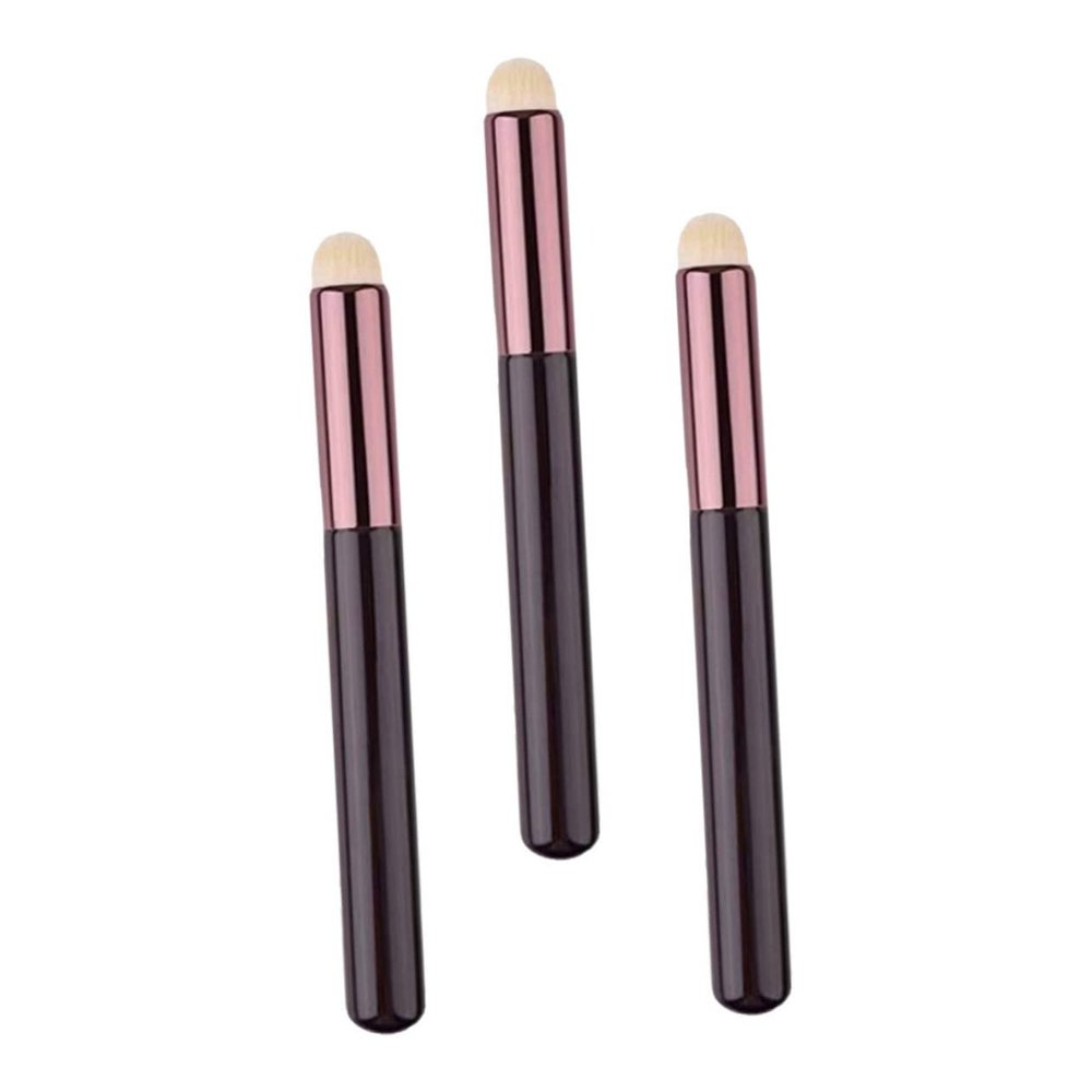 FOMIYES 3pcs Lip Smudge Brush Blending and Lipstick Applicator for Makeup Versatile Concealer and Lip Gloss Tool for Girls Ergonomic Design