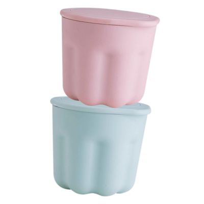 Didiseaon 2sets Makeup Tool Cleaning Box Brush Cleaning Bowl Lid Makeup Brush Washer Bowl Mat Cleaner Eyeshadow Cleaner Beauty Tool