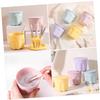Didiseaon 2sets Makeup Tool Cleaning Box Brush Cleaning Bowl Lid Makeup Brush Washer Bowl Mat Cleaner Eyeshadow Cleaner Beauty Tool view 4