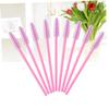 HONMEET 100pcs Pink Eyelash Mascara Wands Lightweight Portable Great for Lash Separation Curling Extensions for Travel Beauty Salons view 3