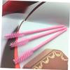 HONMEET 100pcs Pink Eyelash Mascara Wands Lightweight Portable Great for Lash Separation Curling Extensions for Travel Beauty Salons view 4