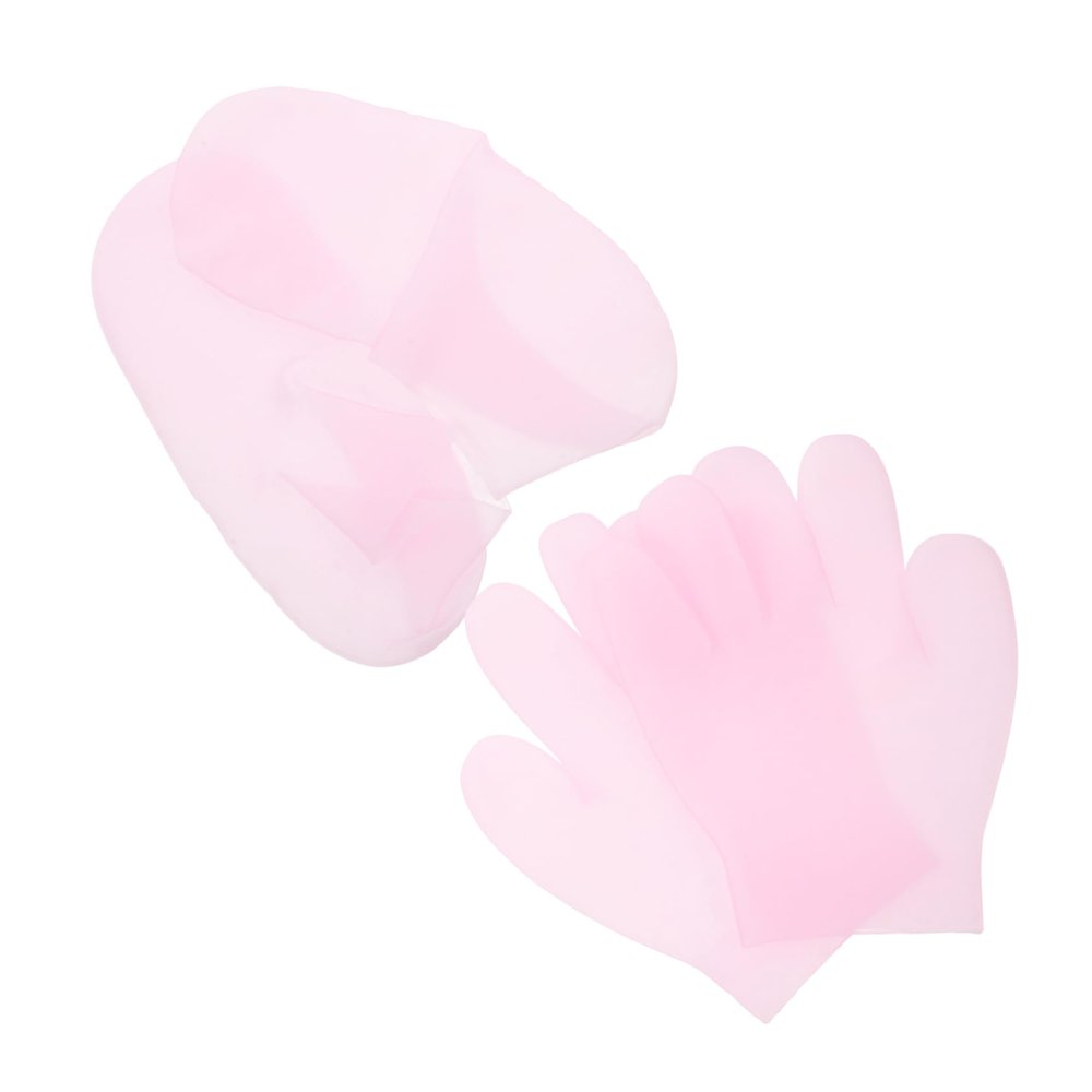 FOMIYES 2pairs Gloves Socks Set Moisturizing Gloves Socks Hand Foot Mask Skin Care for Women