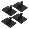 Didiseaon Shower Hooks Wall Mounted Razor Holder Plastic Razor Rack for Bathroom Supply view 1