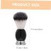 Ipetboom Ergonomic Handle Shave Brush Barber Duster Brush Men's Beard Long-lasting for Men view 4