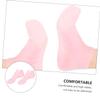 FOMIYES 1set Moisturizing Hand Gloves Foot Care Socks for Cracked Foot Treatment view 4