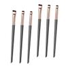 Beatifufu 6pcs Fine Precision Eyeliner Brush Set Makeup Brush Applicators for Women for Eye Makeup Artistry Comfortable Grip Lightweight Design for Personal Use and Gifting view 1