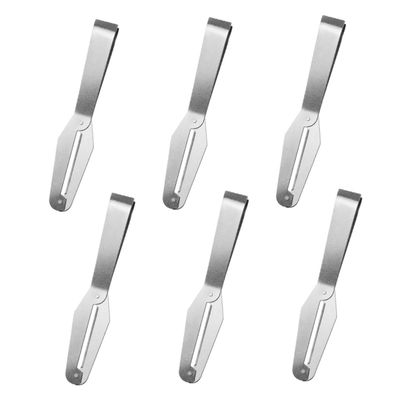 CIYODO 6pc Peeler Tweezers Set Precision Kitchen Tweezers Stainless Steel Removal Tools Dishwasher Safe