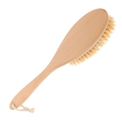 Alipis Portable Back Exfoliating Brush Handle Bath Scrubber for Gentle Body Cleansing and Massaging for Shower Use and
