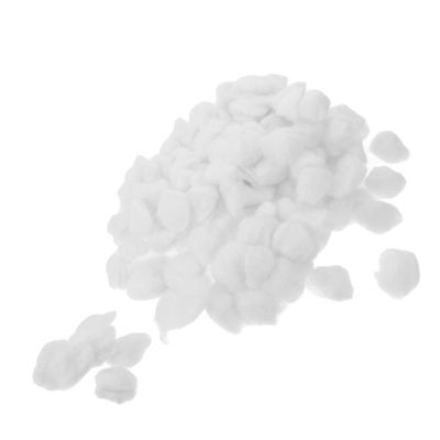 NULYLU 1bag Makeup Mini Cotton Balls of Absorbent Sanitary for Nail Cleaning Skincare and Household Cleaning