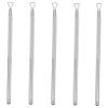 Didiseaon 5pcs Nail Art Cuticle Trimmer Nail Dead Skin Pusher Scratch off Tool Manicure Kit Portable Size view 1